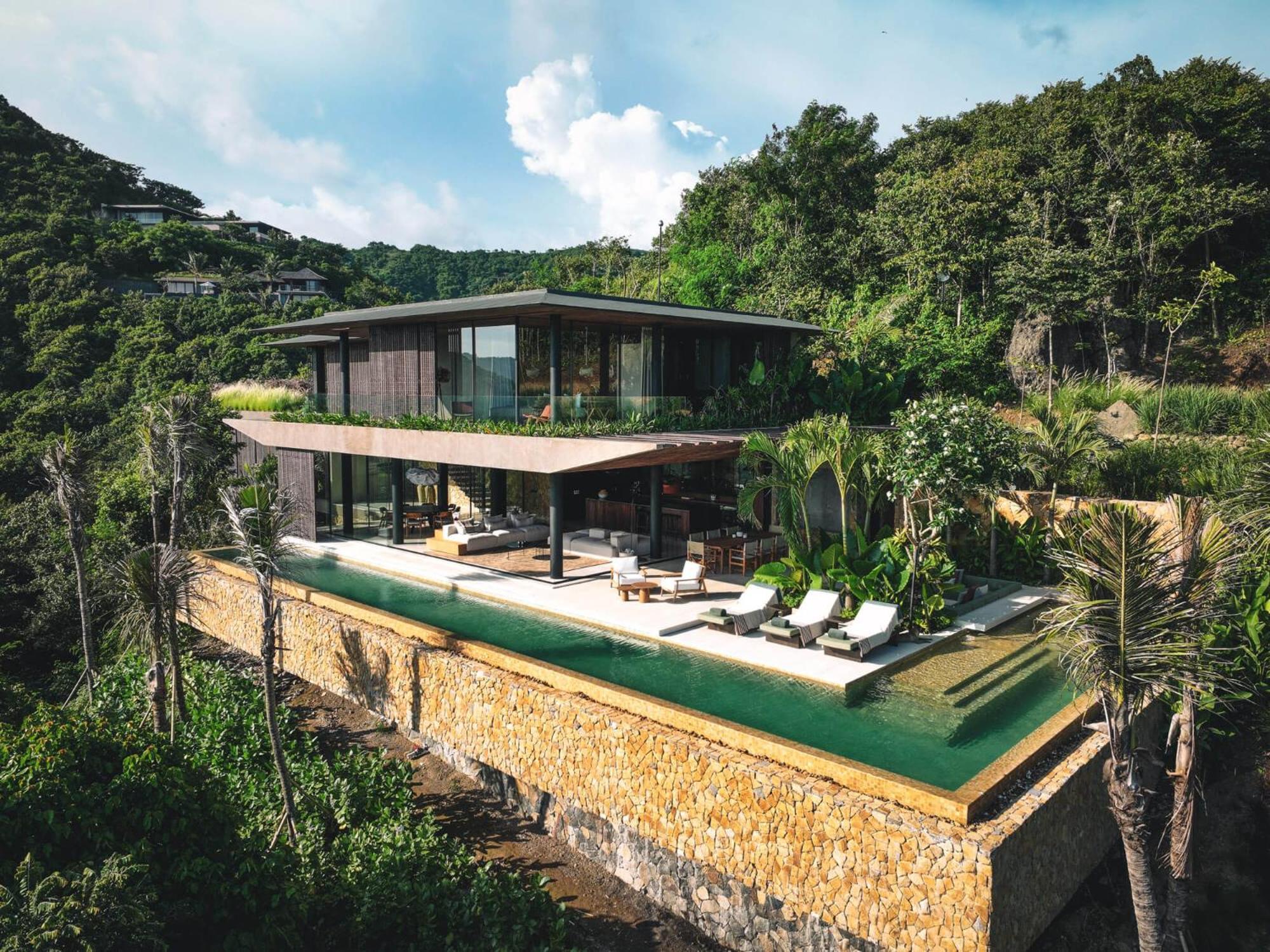 Hotel Tampah Hills Selong Belanak Esterno foto
