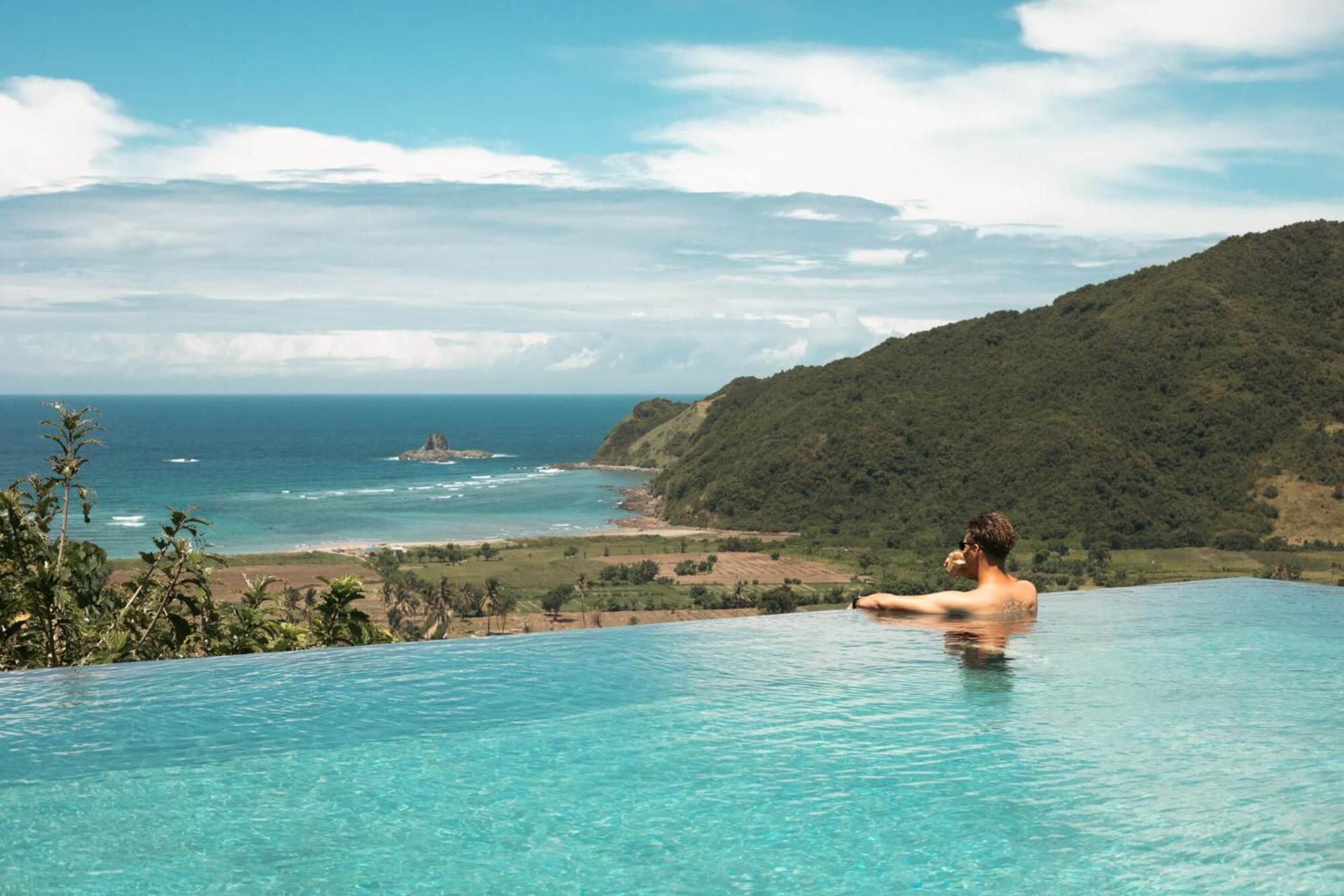 Hotel Tampah Hills Selong Belanak Esterno foto