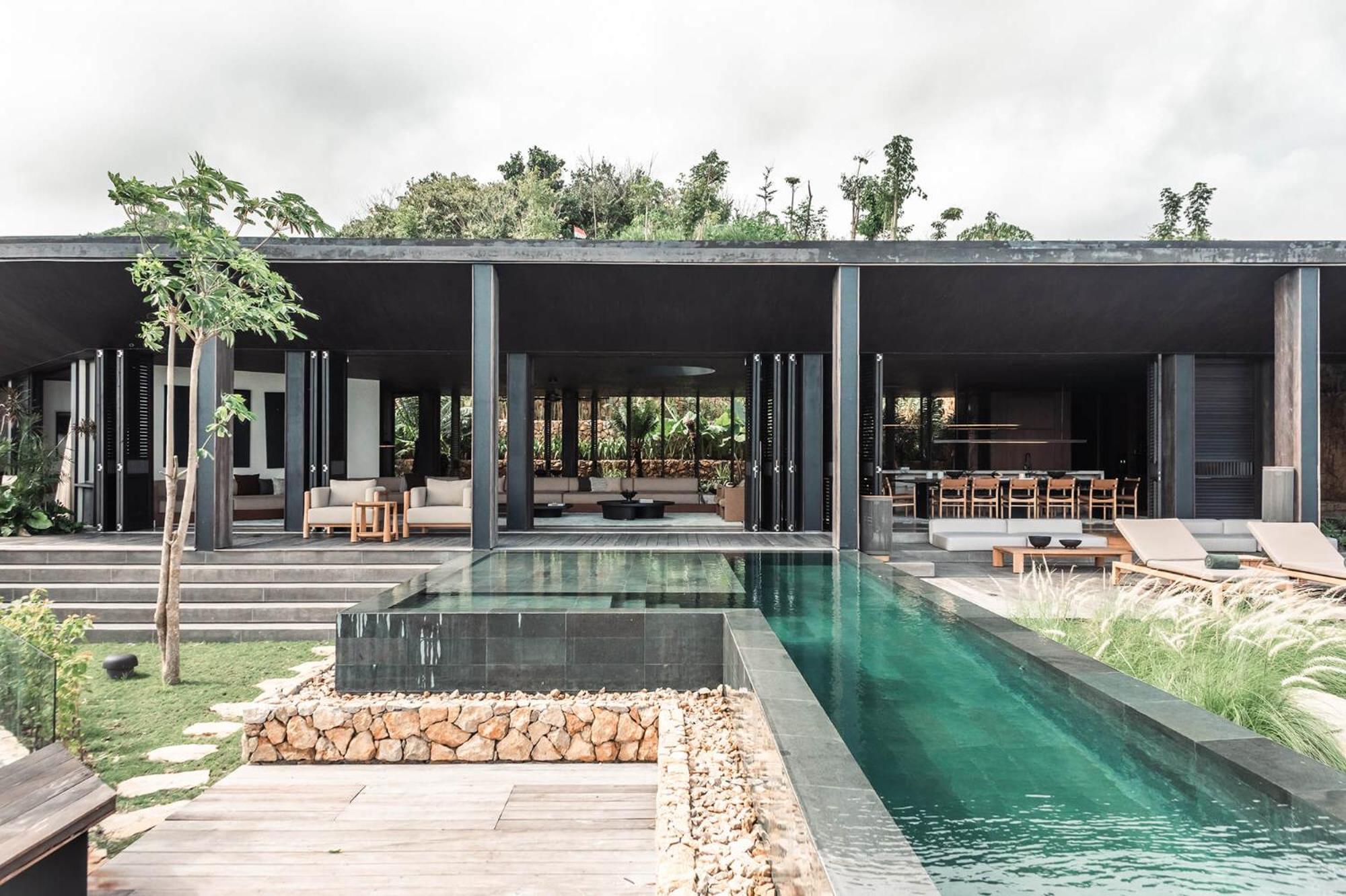 Hotel Tampah Hills Selong Belanak Esterno foto